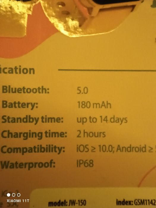 Smartwatch Forever IGO 2 JW-150 - Różowy