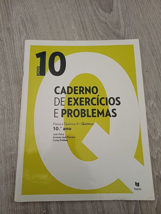 Caderno Exercícios e Problemas Fisica e Quimica 10 ano