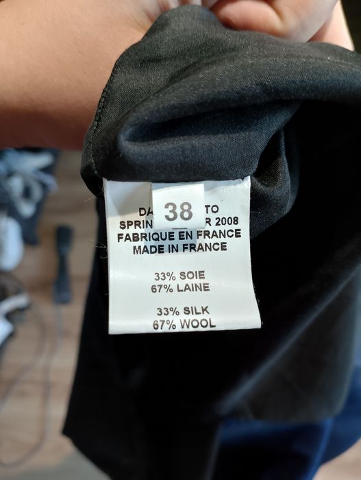 Niebieska Damska Jedwabna Spódnica David Szeto Blondie's Back 2008