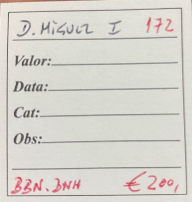 Moeda 172 - 6 Vintens D MIGUEL I