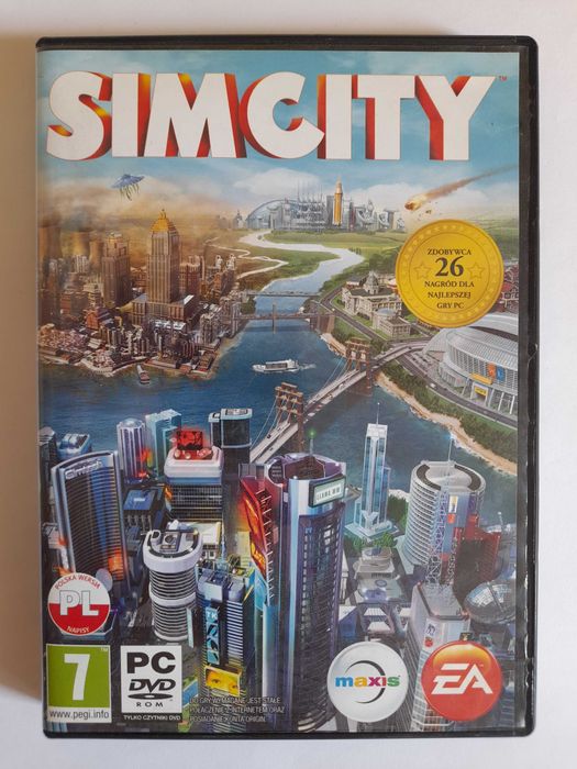 SimCity (PC) Pudełko PC