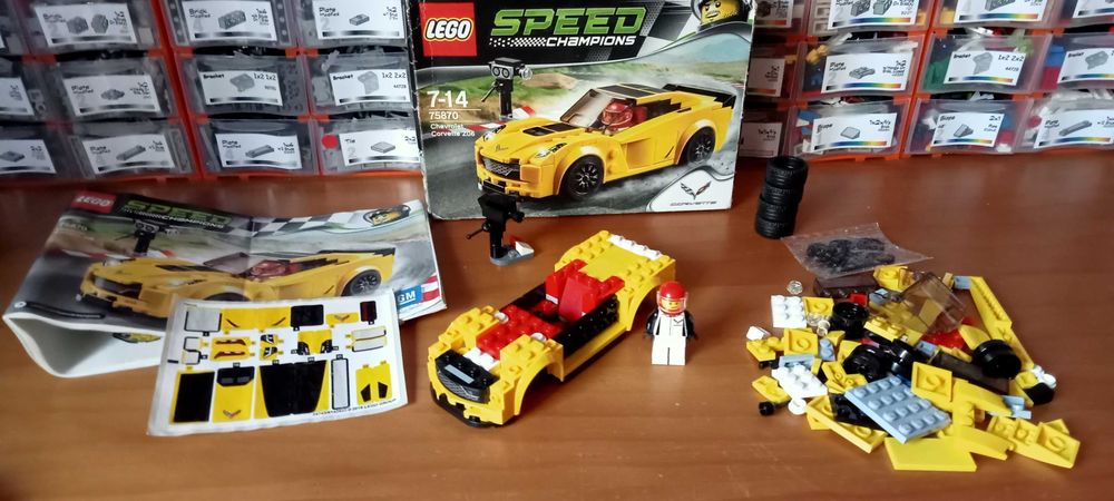 Lego Speed champion Chevrolet Corvette Z06