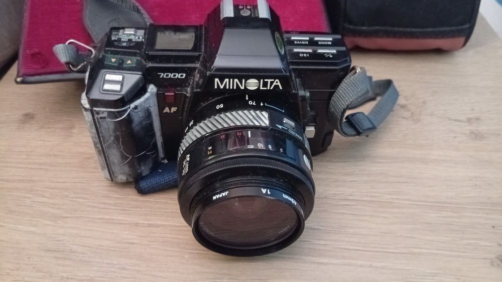 Máquina fotográfica Minolta