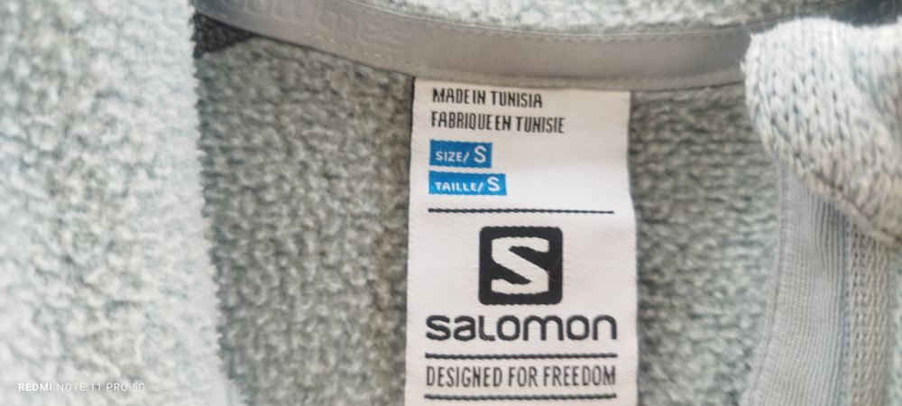 Bluza outdoor Salomon Advanced skin -S turkus