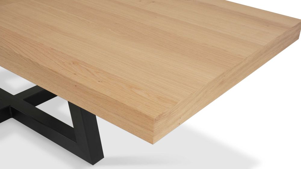 Stół IKON 200 x 90 cm rozkładany dąb nat dziki
