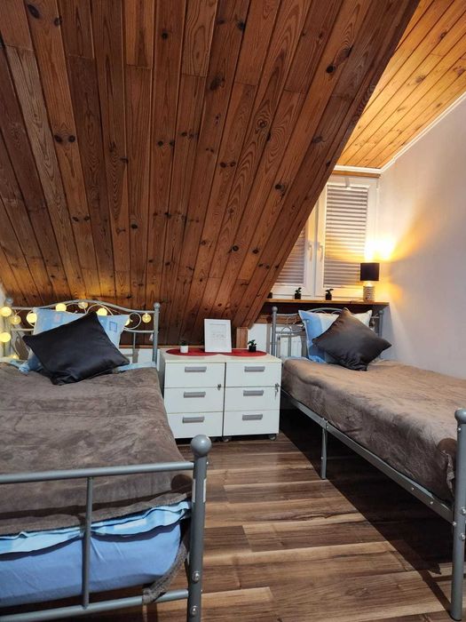 Pokoje w dobrym standardzie w nowym hostelu