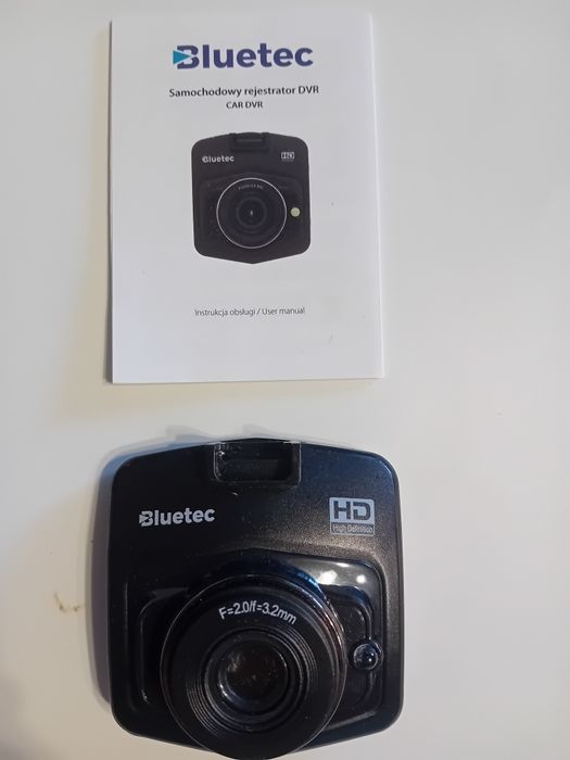 Wideorejestrator Bluetec + karta pamięci Samsung