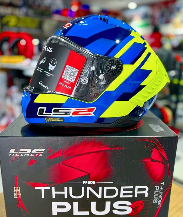 Capacete NOVO Carbono Total LS2 Thunder Gas (35% Desconto) Tam L-XL