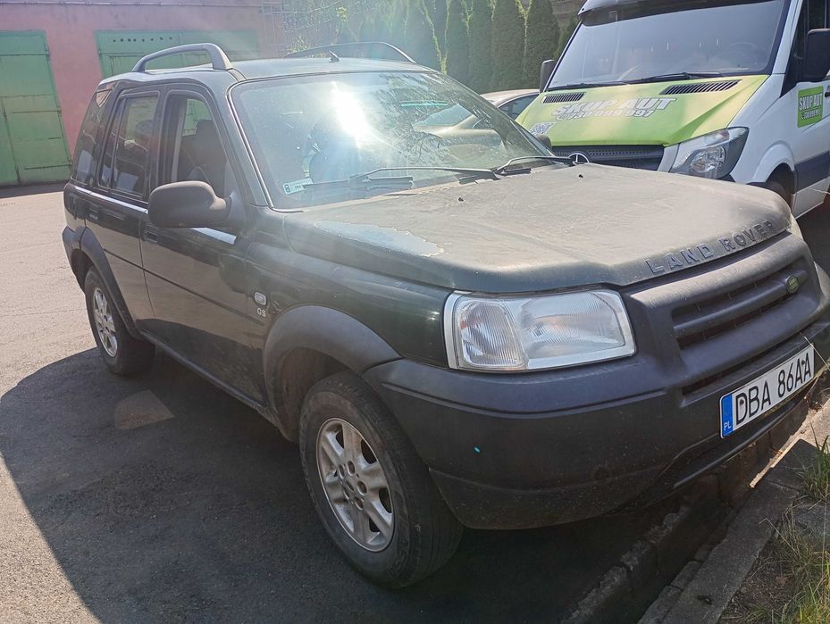 Land Rover Freelander 1,8 mechanizm szyb przednich, części transport FV dostawa