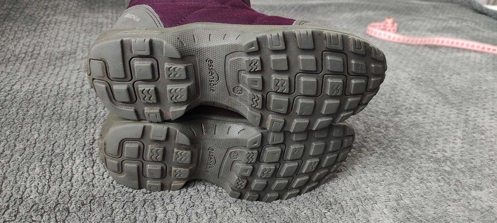 Термоботинки для дівчинки Quechua 35. За устілкою 22 см.