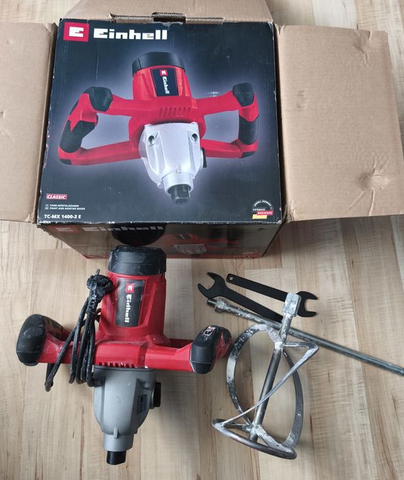 Mieszadło budowlane mieszarka do zapraw Einhell TC-MX 1400 2 E