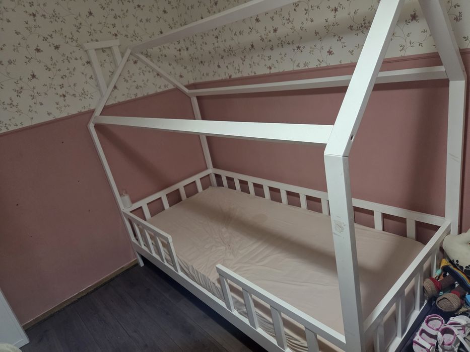 Cama individual infantil c/ colchão