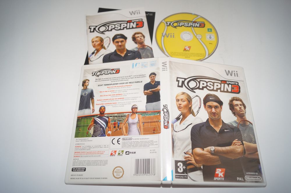 Top Spin 3 Wii Wii Gra Sportowa