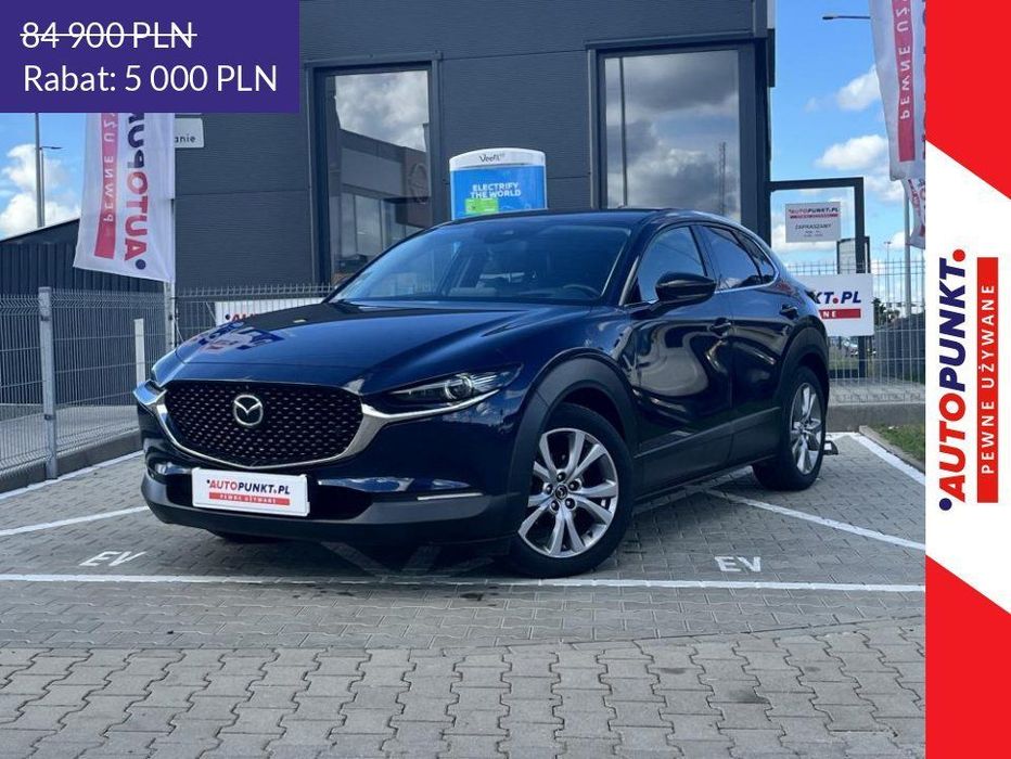 Mazda CX-30 SKYACTIV, 2020r. || F-vat 23% || Bezwypadkowy || Automat || CarPlay