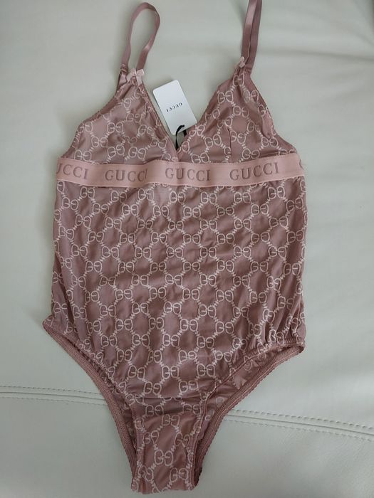 Beżowe body Gucci