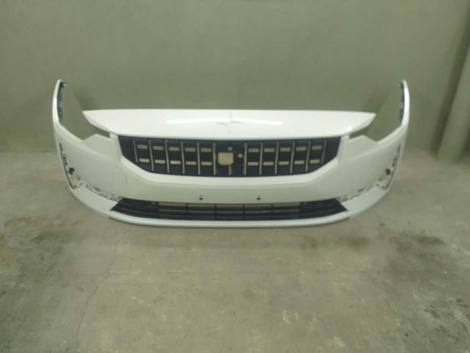 Бампер передний решетка Polestar 2 на 6 парктроников 707 цвет