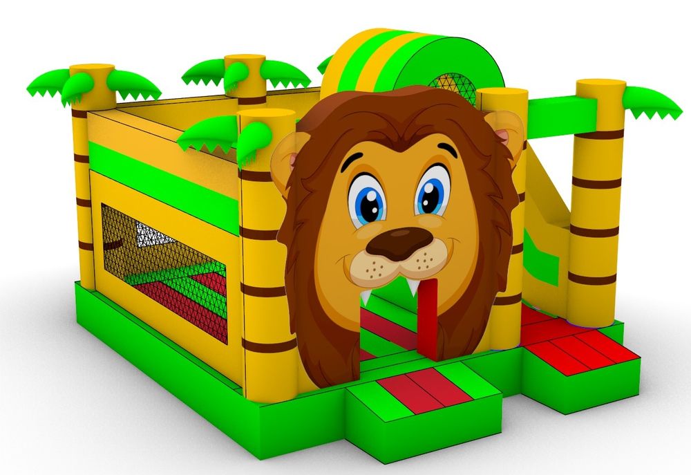 Insuflável profissional em lona