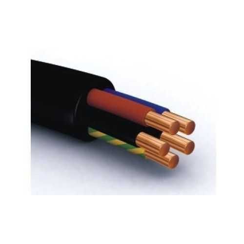 Kabel ziemny YKY 5x6 mm² 0,6/1kV – odcinek 13 metrów