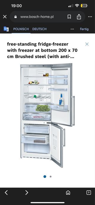 bosch lodowka sn-t kgn49h70