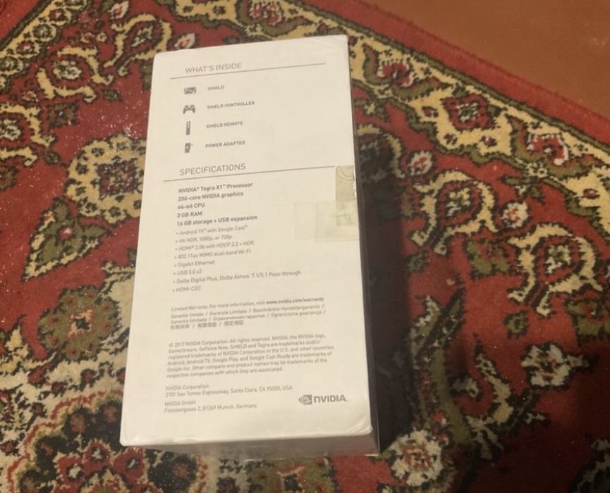 Nvidia Shield TV 4K HDR 2017