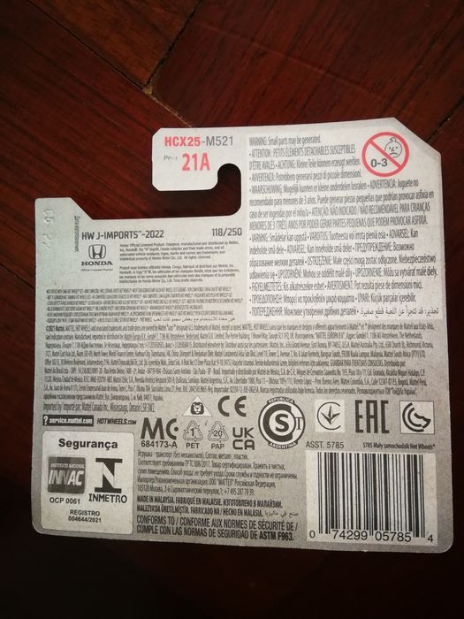 Hot wheels carro Honda s2000