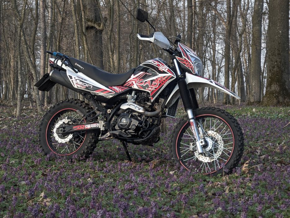 Мотоцикл GEON X-ROAD light 250 / 2019 рік / чудовий стан / 4500км пробіг / 7100 motul / переоформлення / документи гуд / чудовий мотоцикл /