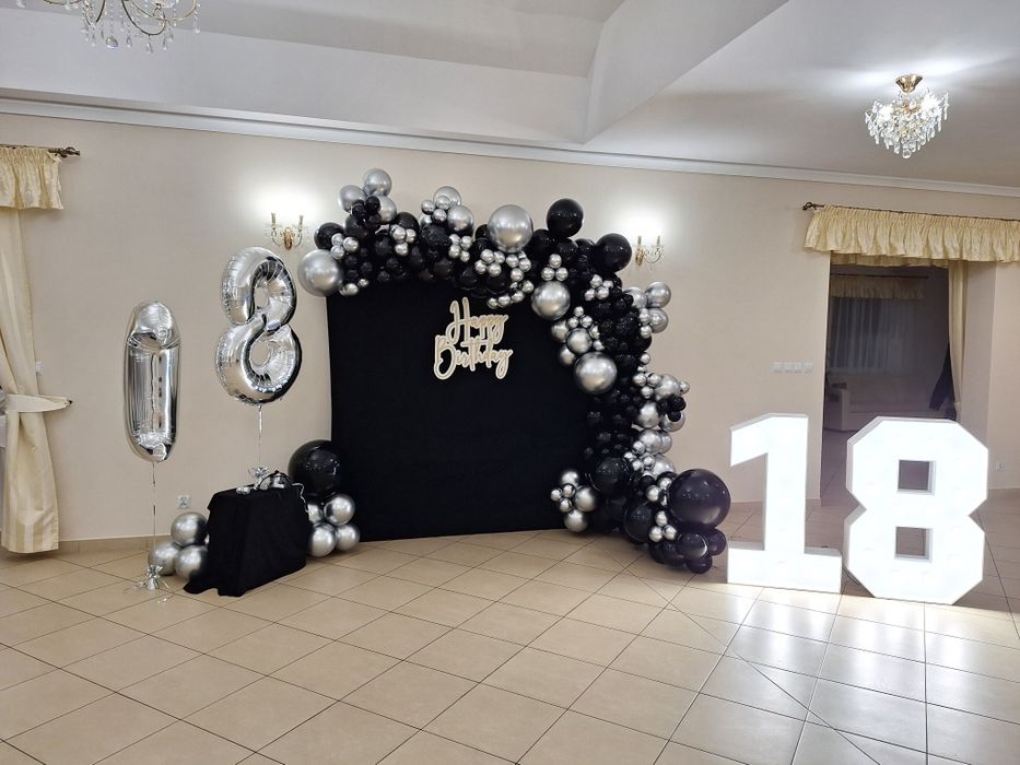 Napis LOVE Cyfra 18 , 30 , 40 , 50 led cyfry LED dekoracje