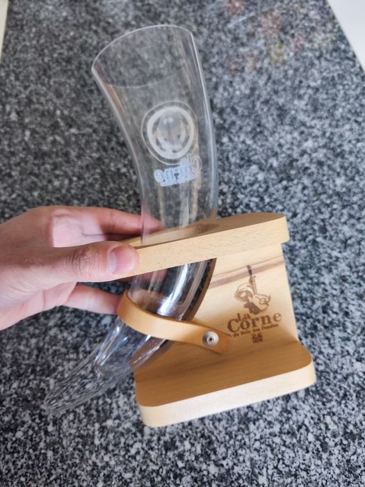 Copo cerveja corno la corne du bois