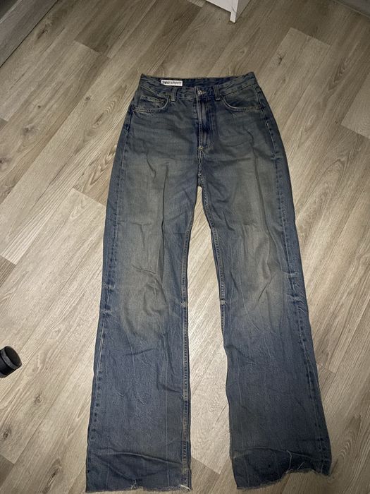 Джинси Zara з потертостями