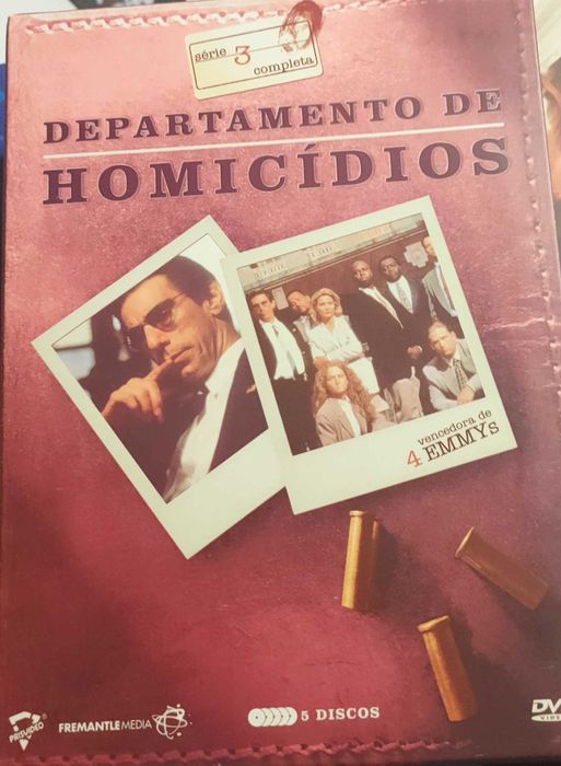 DVD Departamento de homicídios terceira temporada