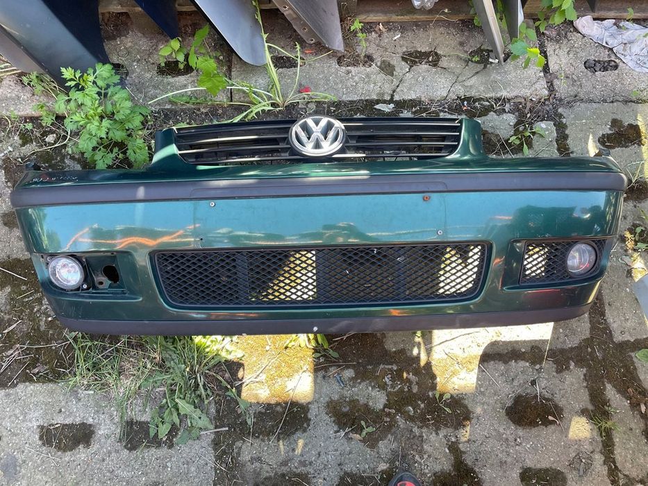 vw polo 6n2 zderzak przód przedni kompletny