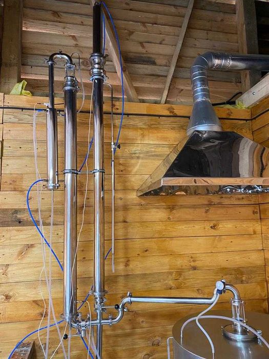 Ректификационная колонна + дистиллятор + НБК ProfiSEM Plus