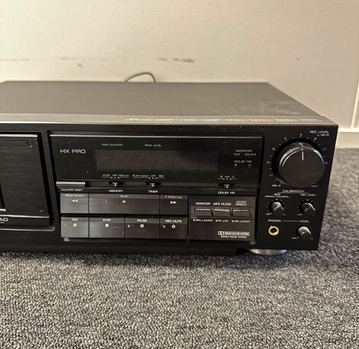 Aiwa AD-F800 Legendarny Deck 3-Head Dual Capstan Głowice PC-OCC magnetofon bdb Okazja!