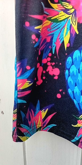 T-shirt estampada - padrão ananás - L