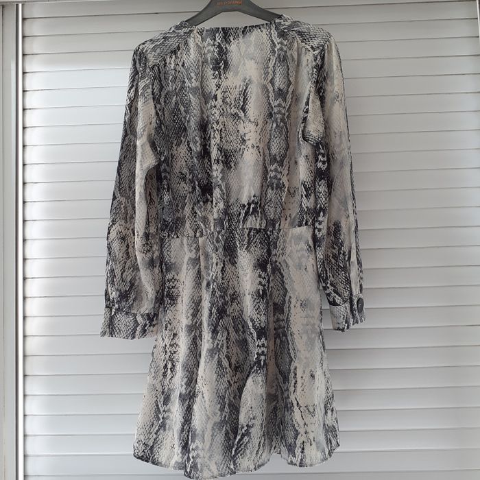 Vestido animal print