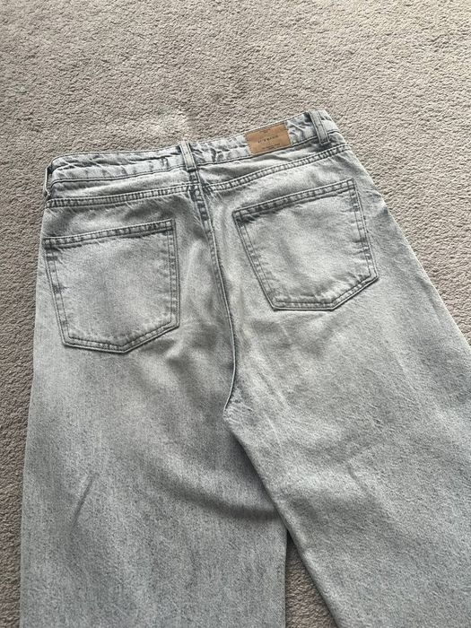 Сірі Джинси Беггі Baggy