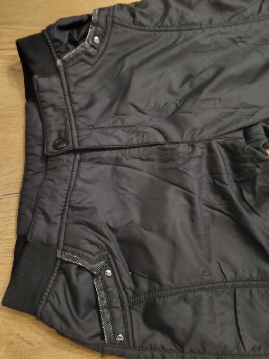 Damskie spodnie narciarskie/śniegowe 72-80 cm w pasie czarne