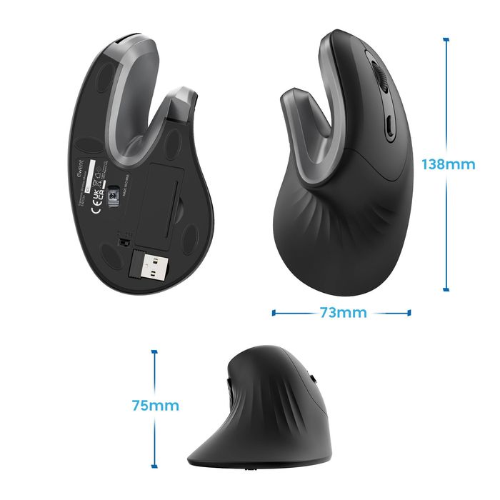 Rato Ewent Ergonómico EW3154