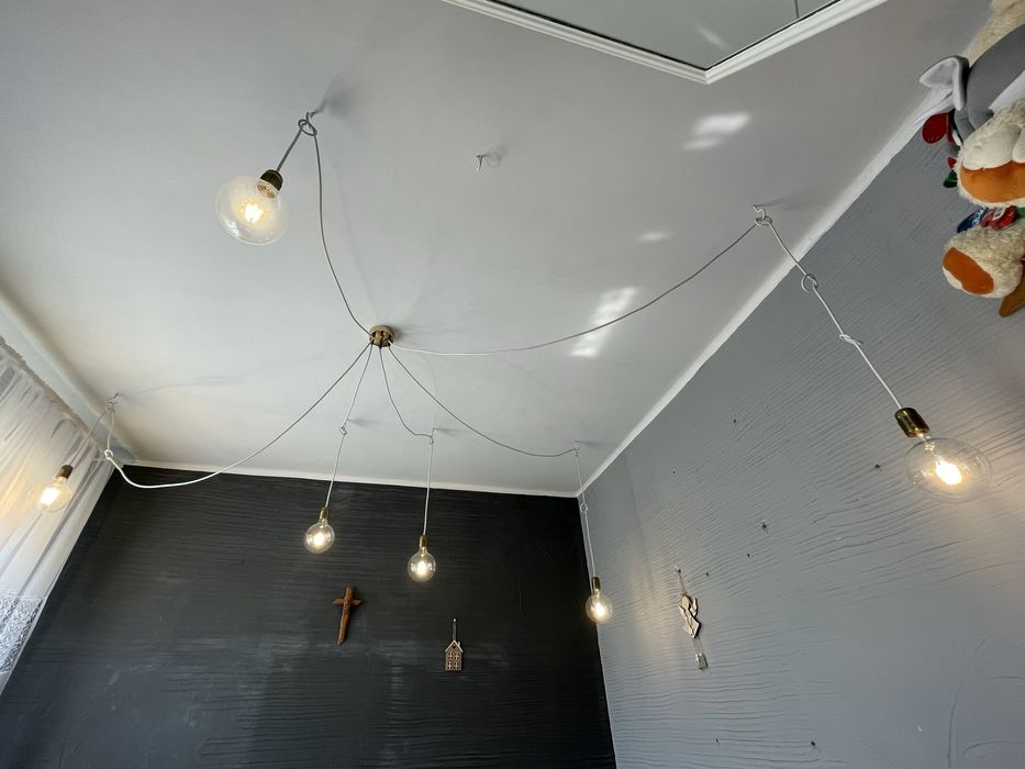 Lampa pająk 6 żarówek,zapraszam do kontaktu