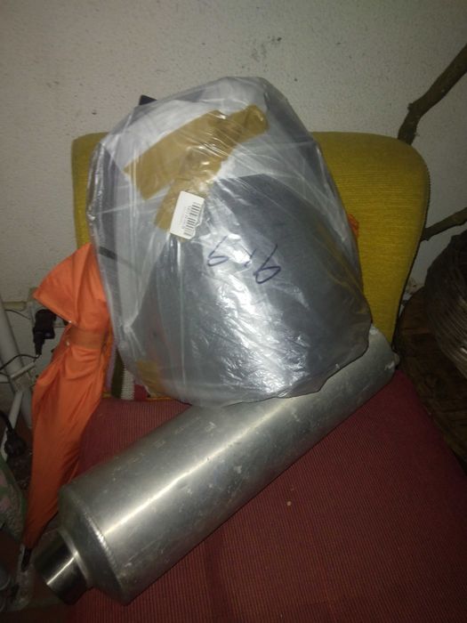 Escape original da honda fireblade e bolha para desocupar