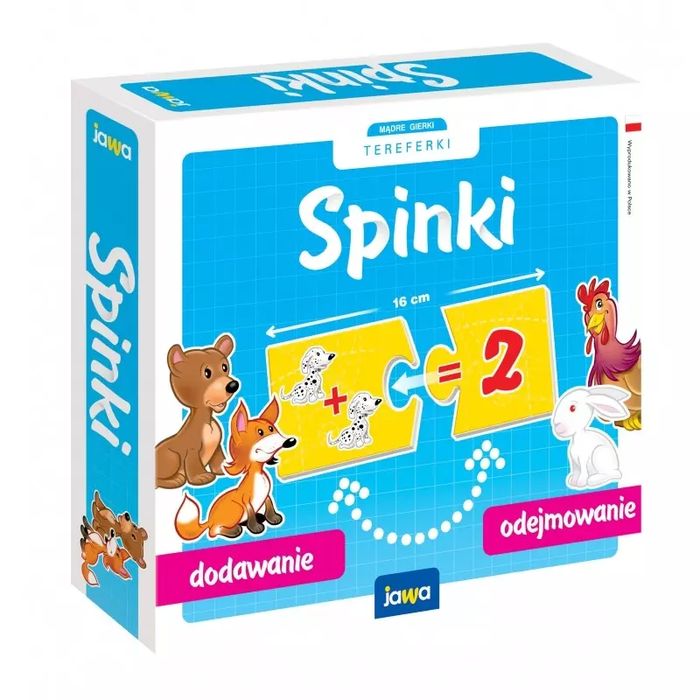 Spinki. Dodawanie, odejmowanie. Jawa. Nowy Produkt