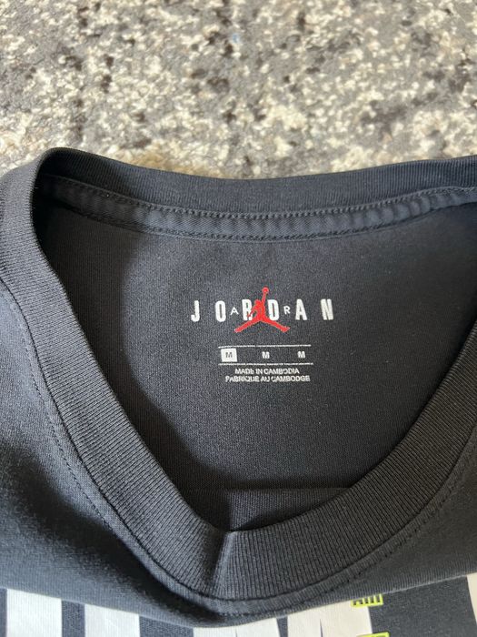 Футболка Jordan Big logo Oversized крой з нових колекцій