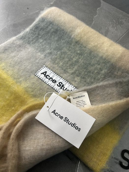 Acne Studios Yellow Scarf