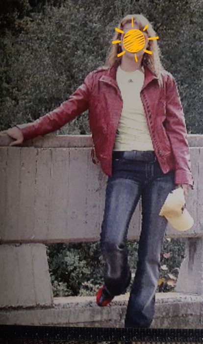 Шкіряна куртка/бомбер MANGO