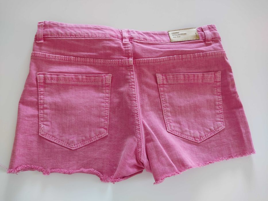 Calções Rosa algodão