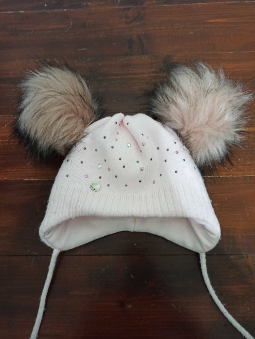 Шапка зимова, одяг для дівчаток
