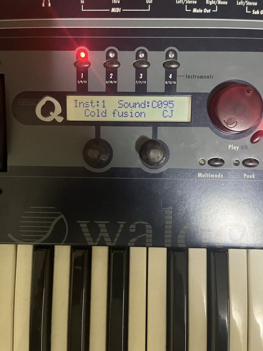 Waldorf Micro Q Keyboard