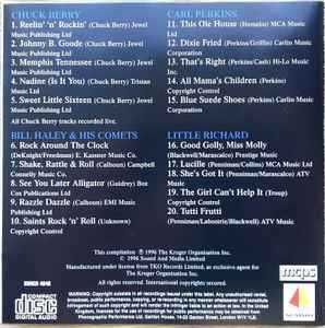 Various ‎– The Legends Of Rock 'N' Roll - CD