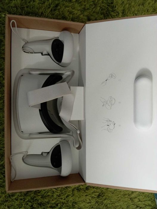 gogle vr meta quest 2 stan bardzo dobry 128gb  bez ładowarki