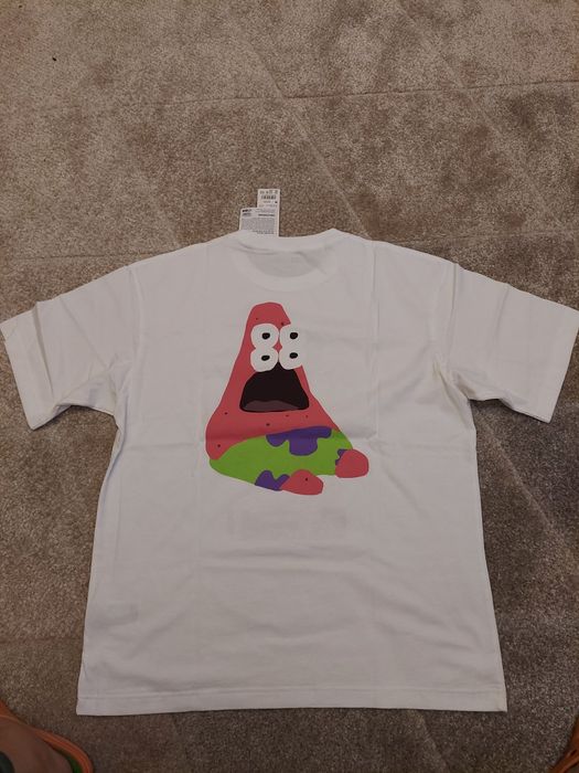 Футболка Uniqlo Sweatshirt UT SpongeBob SquarePants Cactus Plant Flea